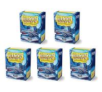 5 Packs Dragon Shield Matte Blue Standard Size 100 ct Card Sleeves Value Bundle!
