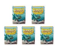 5 Packs Dragon Shield Matte Mint Standard Size 100 ct Card Sleeves Value Bundle!