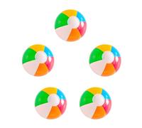 5 Packs Granny Pants Game Ball,Mini Inflatable Beach Ball,6 Inch/17CM Colorful Inflatable Globe for Kids Teenagers,Beach Pool Party Toys,Party Bag Fillers,for Swimming Pool,Outdoors,Indoors