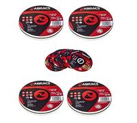 5 Packs of 10 Abracs Proflex PFET11510FI Extra Thin INOX Cutting Disc 115 x 1.0 x 22mm
