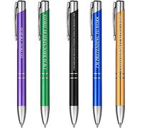 5 Packs of Funny Pen Set for Colleagues Novelty Ballpoint Pens Funky Stationery Quirky Gift Funny Work Sucks Pen Set Rude Stationery Office Desk Accessories Work Leaving Gift for Teachers Adult