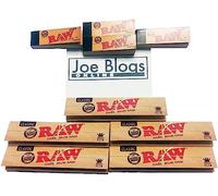 5 Packs of Original RAW Classic King Size Papers with 4 RAW Roach Tips by Joe Blogs