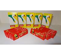 5 Packs of Swan Extra Slim Filters + 12 ZigZag Red Standard Combo by Trendz
