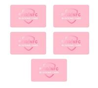 5 Packs RFID NFC Blocking Cards, Advanced Anti-Theft Protection Card for Men & Women, Shielding Signal Blocker for Entire Wallet, Credit Card Protector, Contactless Card Guard for Travel, Work