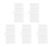 5 Packs Robot Vacuum Cleaner Filters Compatible for VCR04W, High-Efficiency Replacement Parts for Midea VCR04W, Washable Dust Filter Accessories to Capture Dirt and Debris, White