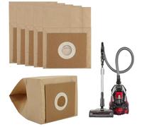 5 Packs Vacuum Cleaner Bags Strong Efficiency Paper Dust Bags Compatible with Bush Model VCB35B15C1J7W-70 VYTRONIX RBC02 BC-402 BC-501 Argos Value VC-401 VC-402
