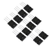 5 Pair Black 2SA1943 2SC5200 Matched Audio Transistor, Silicon, 10 pcs, 93g, 100% and, convenient to replace the broken one, With 5 pcs 2SA1943 and 5 pcs 2SC5200