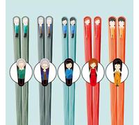 5-Pair Hongmeru Fibreglass Chopsticks Set | Reusable Non-Slip, Dishwasher Safe Lightweight Asian Tableware for Chinese/Japanese/Korean Cuisine (9.5 Inch)