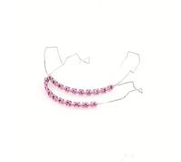 5 Pair of Temporary Tooth Decoration, Teeth Retainer Practical Brackets para Dientes Sturdy Retenedores de Dientes Ortodoncia Props for Dental Students to Practice (Pink)