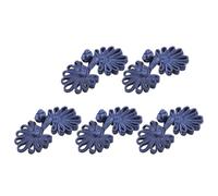 5 Pair/Pack Cheongsam Closures Sewing Fasteners Chinese Knots Button Decorative Chinese Traditional Cheongsam Closures