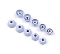 5 Pair Replacement Earbuds Ear Tips Compatible with Beats Powerbeats Pro 2 / Solo Buds/Fit Pro/Studio Buds/Studio Buds+, Powerbeats Pro 2 Replacement Earbuds (XS/S/M/L/XL) (Purple)