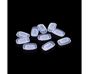 5 Pair Unisex Soft Silicone Nose Pads Insert-in Eyeglass Nose Pads Anti-Slip Eyeglass Thin for Students Teens for Sunglasses