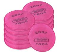 (5 Pairs) 2091 Filter for Respirator,Respirator Filters/Cartridges,Compatible with 6000,7000,FF-400 Respirator mask,Suitable for Filtering Paint,Asbestos etc