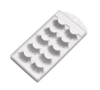 5 Pairs 3D Faux Mink False Eyelashes - 20MM Handmade Luxurious Volume, Fluffy Long Reusable Lashes for Dramatic Natural Look