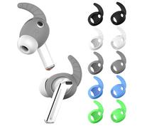 [5 Pairs] Ear Hooks Covers for Samsung Galaxy Buds 3 Pro, Sport Ear Tips Covers Silicone Anti-Slip Anti Scratches Galaxy Buds Pro 3 Earbuds Accessories (Black, White, Gray, Golw Blue,Glow Green)