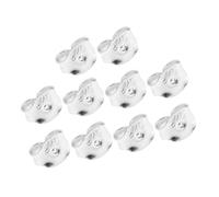 5 Pairs Earring Backs Earring Jewelry Finding for Girls Silvery Small