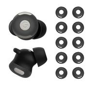 [5 Pairs] Eartips for Google Pixel Buds Pro 2 (2024), Silicone Sport Ear Tips, Anti-Slip Replacement EarTips Kit for Pixel Buds Pro 2, Fit in The Charging Case (Black*5)