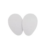 5 Pairs High Heel Stickers Self Adhesive Vinyl Resin White