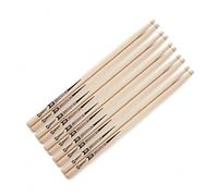 5 Pairs of 2B American Hickory Drumsticks for Electronic and Acoustic Drums, Premier
