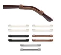 5 Pairs of Anti-Slip Temple Tips, Glasses Ear Pads, Comfortable Silicone Glasses Accessories to Prevent Glasses from Slipping Off The Nose