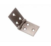 5 Pairs of Back Flap Hinges Steel SC SELF Colour 32MM X 83MM