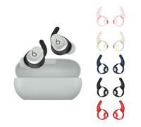 5 Pairs of Ear Hook Covers Compatible with Beats Solo Buds, Silicone Ear Hook, Non-Slip Earphone Covers, Replacement Earplugs for Headphones (Black/Off White/Red/Pink/Dark Blue)
