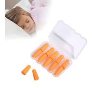 5 Pairs of Earplugs 37 dB Ear Plugs Orange Ear Plugs Ear Plugs Sleeping Reusable Noise Cancelling Noise Protection Ear Plugs for Snoring Noise Cancelling Learning Travel Loud