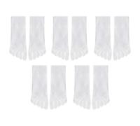 5 Pairs Of Split-Toe Socks, Comfortable And Breathable Socks, Simple And Versatile Socks, Clothing Accessories.