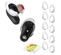 5-Pairs Replacement Ear Wings for Skullcandy Method 360 ANC Earbuds, White | Soft Silicone Anti-Slip Ear Tips Cover for Method 360 ANC Earbuds Accessories with Storage Box, Fit in Charging Case