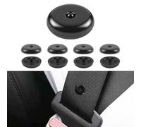 5 Pairs Seat Belt Stop Buttons,Car Seatbelt Stopper Clip,Anti- Slip Seat-Belt Fastening Button Snap-On System,Safety Seatbelt Retaining Buckle Button Clip,Prevent Seat Belt Buckle for Most Vehicles