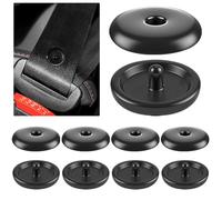 5 Pairs Seatbelt Stopper Kit, Universal Fit Seat Belt Stopper Button, Snap-on Seat Belt Button Stop, Plastic Seat Belt Buckle Button, Car Accessories Prevent Seatbelt Clip from Sliding Down (5)
