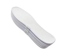5 Pairs Shoe Insoles, Breathable Shoe Pads for Barefoot Use, Washable Shoe Inserts, Boot Inserts, 8-Layer Pure Cotton, Cut-to-Size for US Men 8 / Women 9.5 / EU 42 / UK 7.5