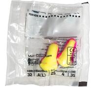5 Pairs Soft Foam earplugs - SNR 35db, Soft Disposable Individually Wrapped for Sleep, Travel & Work
