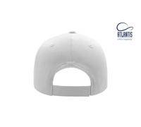 5 Panel Cap Atlantis Headwear Gear Blanc TU