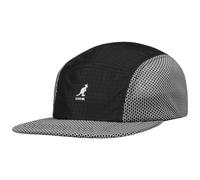 Kangol 5 Panel Cap Baseball Sports (One Size - Black-Grey)