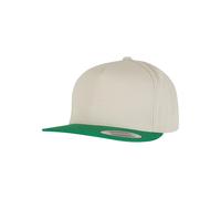 Flexfit Unisex Hat, Beige/Green, One Size