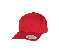 5 Panel Cap Flexfit Classic Rouge TU