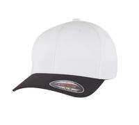 5 Panel Cap Flexfit Tech Blanc S/M