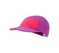 Rab Talus 5 Panel Cap - Lightweight Breathable Hat for Trail Running & Hiking - Plum/Watermelon - One Size