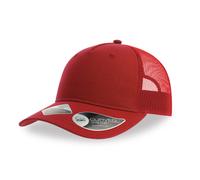 5-panel trucker cap Atlantis Headwear Zion Rouge 58 cm