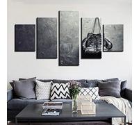 5 Panel Wall Art Boxing Gloves Canvas 5 Pieces Canvas Painting Wall Art 5 Piece Canvas Wall Art Print Painting Canvas 5 Pieces Photo Canvas Wall Pictures Living Room 150 X 80 Cm / 59.05 X 3-7E8U-M3Q9