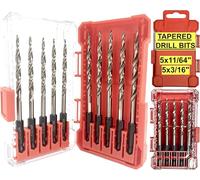 5 Pc 11/64", 5 Pc 3/16" Replacement Drill Bit Only