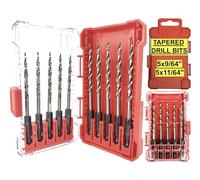 5 Pc 9/64", 5 Pc 11/64" Replacement Drill Bit Only
