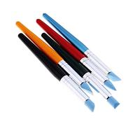 5 PC Silicone Clay Sculpting Tool Pen Brush Modeling Dotting Pottery Tools