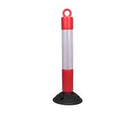 5-pcak 80cm Tall Reflective Safety Cones Flexible Guardrail Traffic Facilities, Plastic Traffic Cones/Parking Delineator Post/Crowd Control Barrier Bollard/Barricade Cone/Isolation Pile
