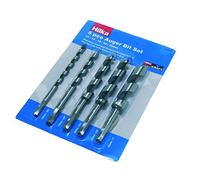 Hilka Tools Auger Bit Set High Speed Steel 5 Piece - Hilka