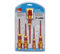Hilka Tools Electricians Screwdriver Set 5 PCE VDE