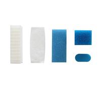 5 Pcs / 1 Set HEPA Filter Kit for Twin for 787203 Vacuum Cleane Part Filter Kit Nozzle Flexible Tube Telescopic Cleaning Brush Washable Hose Control Pipe Organizer