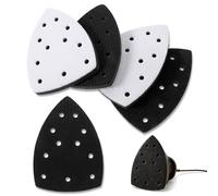 5 Pcs 11 Holes Foam Sander Pads, Mouse Detail Sanding Interface Pad, 105mm*152mm Foam Interface Mouse Sander Sandpaper Backing Pad for Detail Sander Woodworking