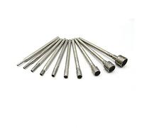 5 Pcs 2.35mm Shank T Type Suction Needle Diamond Concave Grinding Point Bits Drill Head Emery Eye-Absorbing Carving Core Bit Hole,15(2.35 Shank)